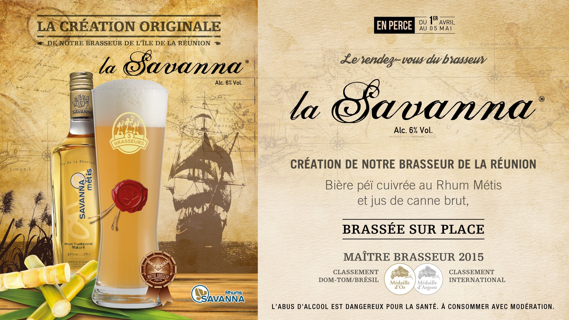Nouvelle cuvée : La savanna la Bière de Noël