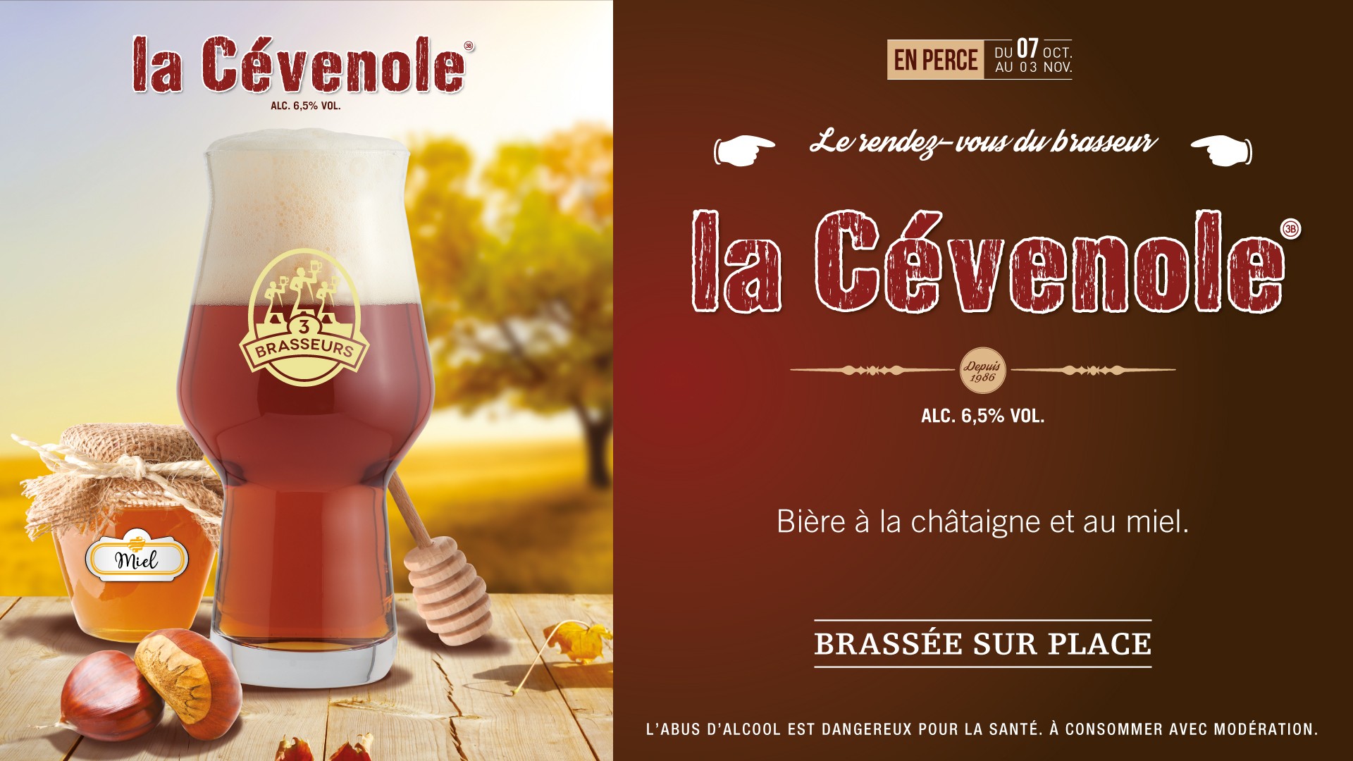 La Cévenole la Bière de Noël