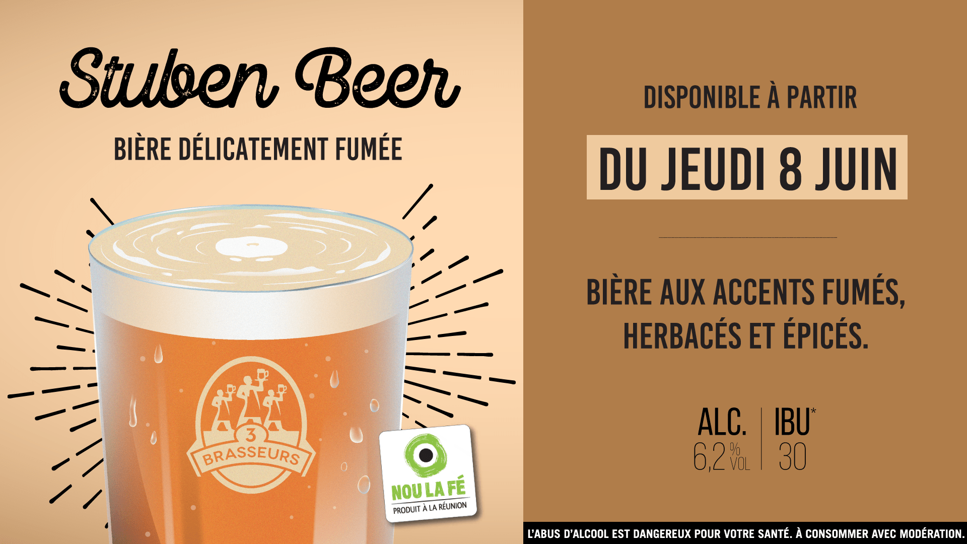 Cuvée du mois : Stuben Beer Cuvée du mois : La Grand Froid des 3Brasseurs Réunion